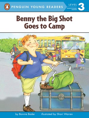 cover image of Benny the Big Shot Goes to Camp